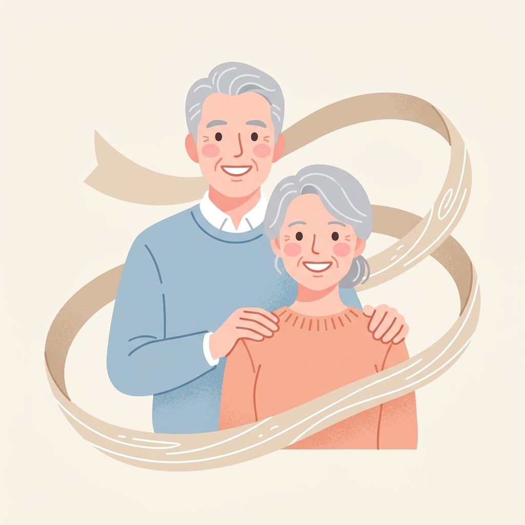 笑顔のご夫婦